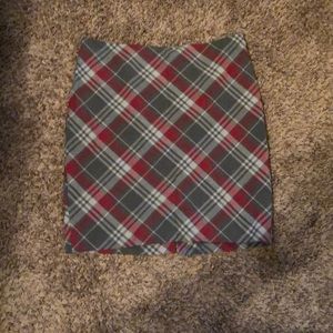 Plaid skirt
